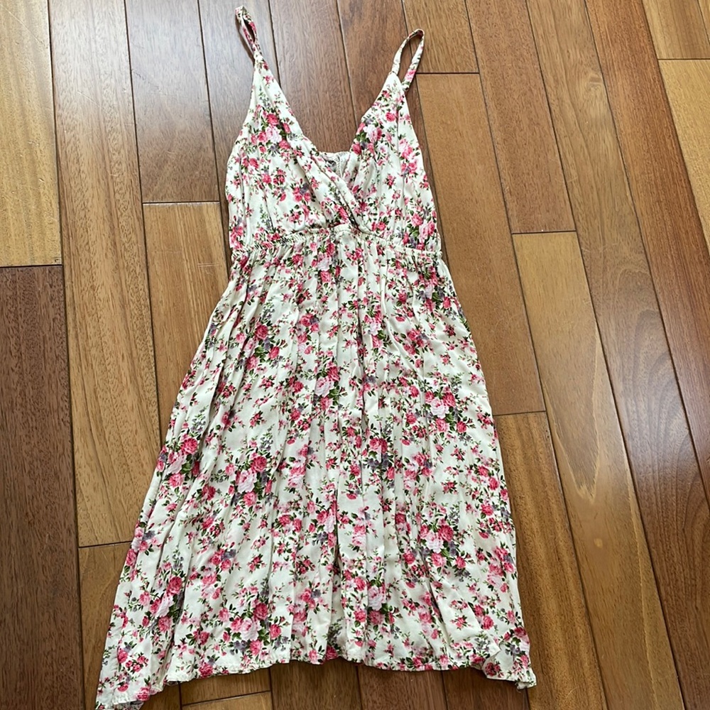 girls floral skater dress